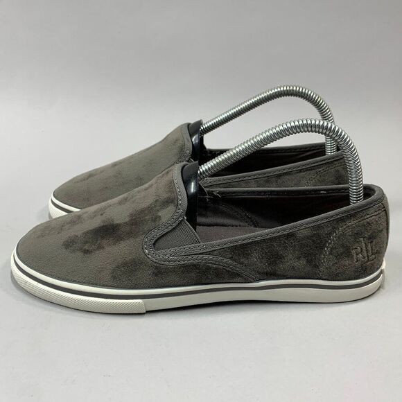 Lauren Ralph Lauren Women's Size 8 Janis Velvet Slip On Sneakers - Picture 5 of 13